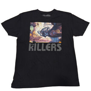 The Killers Imploding the Mirage Tour TShirt Mens XL Black Band Tee Concert